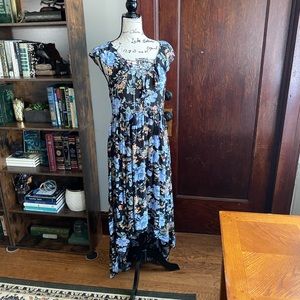 American Eagle High Low Floral Maxi Dress